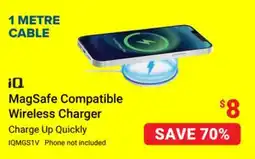 Visions Electronics MagSafe Compatible Wireless Charger offer