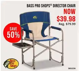 Cabela's BASS PRO SHOPS DIRECTOR CHAIR offer