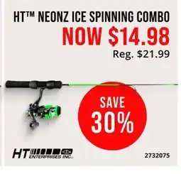 Cabela's HT NEONZ ICE SPINNING COMBO offer
