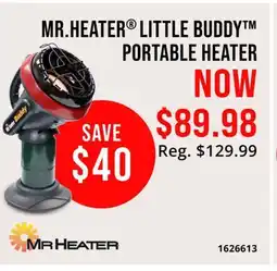 Cabela's MR. HEATER LITTLE BUDDY PORTABLE HEATER offer