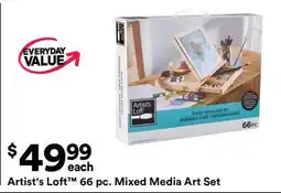 Michaels Artist's Loft 66 pc. mixed media Art Set offer