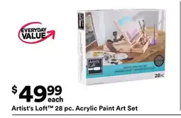 Michaels Artist's Loft 28 pc. Acrylic Paint Art Set offer