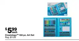 Michaels Creatology 100 pc. Art Set offer