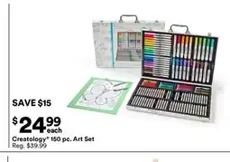 Michaels Creatology 150 pc. Art Set offer