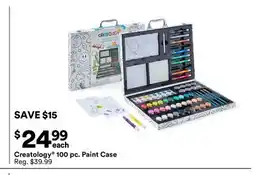 Michaels Creatology 100 pc. Paint Case offer