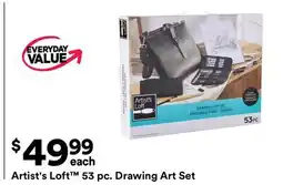 Michaels Artist's Loft 53 pc. Drawing Art Set offer