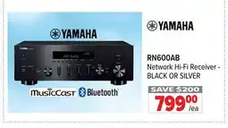 2001 Audio Video Yamaha RN600AB Network Hi-Fi Receiver - BLACK OR SILVER offer