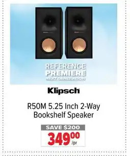 2001 Audio Video R50M 5.25 Inch 2-Way Bookshelf Speaker offer