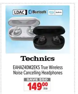 2001 Audio Video EAHAZ40M2EKS True Wireless Noise Cancelling Headphones offer