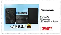 2001 Audio Video SCPMX90 Panasonic Networkable 120 Watts Micro System offer