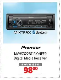 2001 Audio Video MVHS322BT PIONEER Digital Media Receiver offer