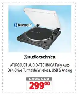 2001 Audio Video ATLP60UBT AUDIO-TECHNICA Fully offer