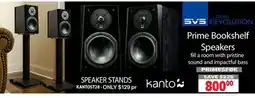 2001 Audio Video PRIMESPBK Prime Bookshelf Speakers offer