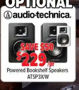 2001 Audio Video Powered Bookshelf Speakers offer
