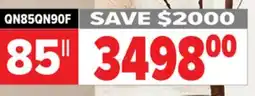 2001 Audio Video QN85QN90FAFXZC - 85 QLED 4K NEO PANEL offer