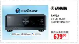 2001 Audio Video YAMAHA RXV6A 7.2-Ch. 4K/8K HDR 10+ Receiver offer