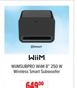 2001 Audio Video WiiMSUBPRO WiiM 8 250 W Wireless Smart Subwoofer offer