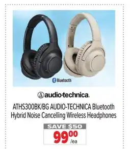 2001 Audio Video AUDIO-TECHNICA Bluetooth Hybrid Noise Cancelling Wireless Headphones offer