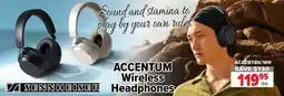 2001 Audio Video Sennheiser Accentum Wireless Headphones offer