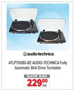 2001 Audio Video TECHNICA Fully Automatic Belt-Drive Turntable offer
