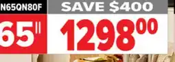 2001 Audio Video QN65QN80F 65 SAMSUNG Neo QLED 4K offer