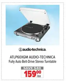 2001 Audio Video ATLP60XGM AUDIO-TECHNICA Fully Auto Belt-Drive Stereo Turntable offer