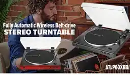 2001 Audio Video ATLP60XBB STEREO TURNTABLE offer