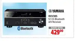 2001 Audio Video RXV385 5.1 Ch Bluetooth A/V Receiver offer