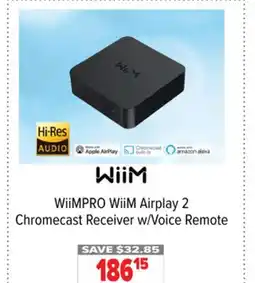 2001 Audio Video WiiMPRO WiiM Airplay 2 Chromecast Receiver w/Voice Remote offer