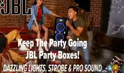 2001 Audio Video PARTYBOX1000 JBL Party Boxes! offer