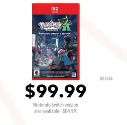 GameStop Pokémon Legends ZA Nintendo Switch offer