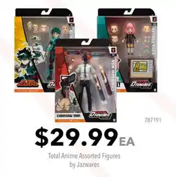 GameStop Total Anime Assorted Figures by Jazwares offer