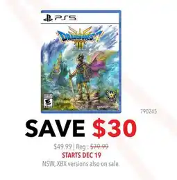 GameStop PS5 DRAGONQUEST offer