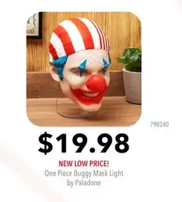 GameStop One Piece Buggy Mask Light by Paladone offer