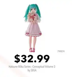 GameStop Hatsune Miku Series - Conceptual Volume 3 by SEGA offer