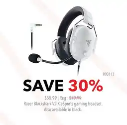 GameStop Razer Blackshark V2 X eSports gaming headset offer