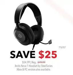 GameStop Arctis Nova 1 Headset by SteelSeries offer