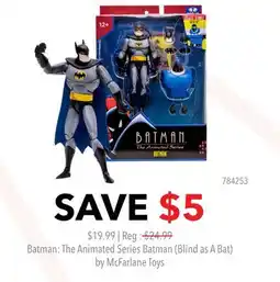 GameStop Batman: The Animated Series Batman (Blind as A Bat) by McFarlane Toys offer