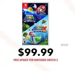 GameStop NINTENDO SWITCH SUPER MARIO GALAXY + SUPER MARIO SUPER GALAXY 2 offer