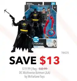 GameStop DC Multiverse Batman (JLA) by McFarlane Toys offer