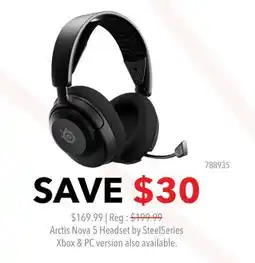 GameStop Arctis Nova 5 Headset by SteelSeries Xbox & PC version also available offer