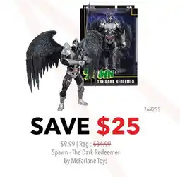 GameStop Spawn - The Dark Redeemer by McFarlane Toys offer