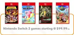 GameStop Nintendo Switch 2 games offer