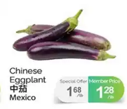 T&T Supermarket CHINESE EGGPLANT offer