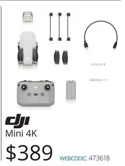 Vistek DJI Mini 4K offer