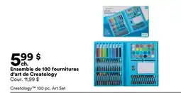 Michaels Ensemble de 100 fournitures d'art de Creatology offer