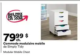 Michaels Commode modulaire mobile de Simply Tidy offer