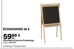 Michaels Chevalet en bois de Creatology offer