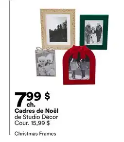 Michaels Cadres de Noël de Studio Décor offer
