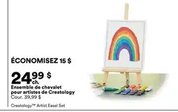 Michaels Ensemble de chevalet pour artistes de Creatology offer